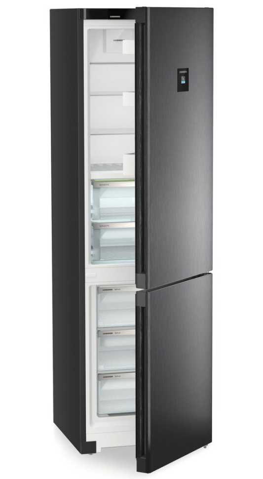 Двухкамерный холодильник Liebherr CBNbdc 573i-22 001 BioFresh NoFrost черный