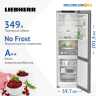 Двухкамерный холодильник Liebherr CBNsfc 572i-22 001 BioFresh NoFrost серебристый