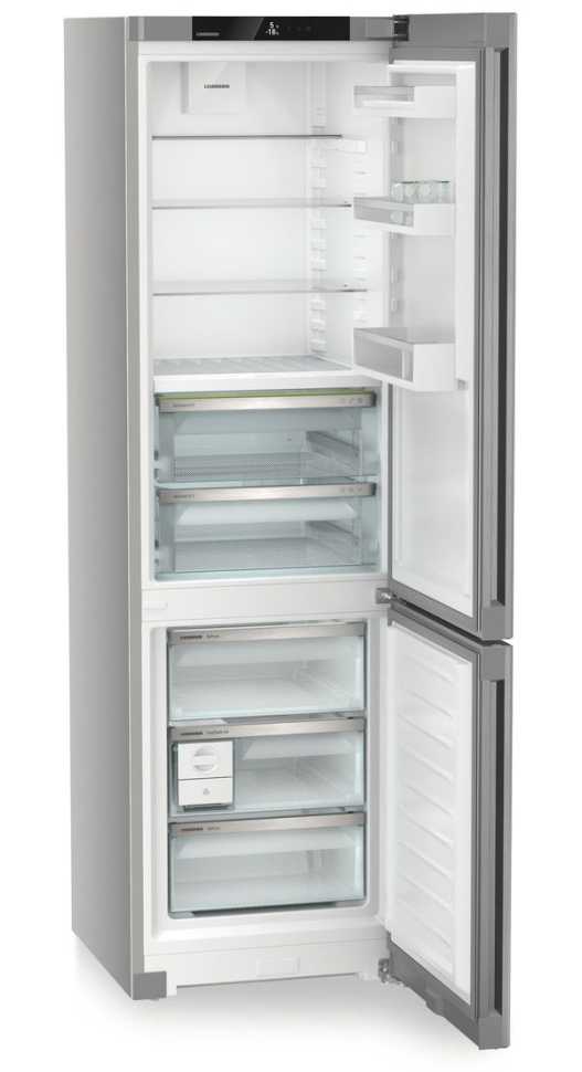 Двухкамерный холодильник Liebherr CBNsfc 572i-22 001 BioFresh NoFrost серебристый