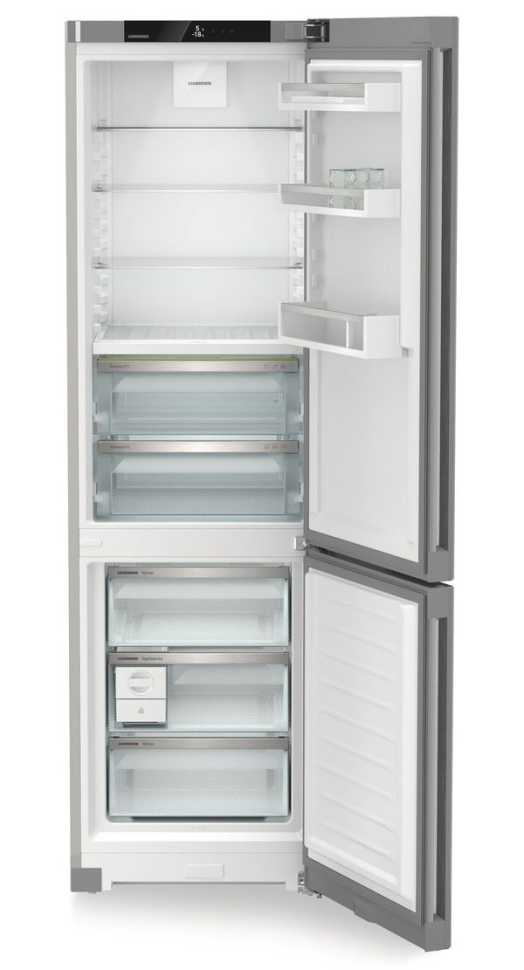 Двухкамерный холодильник Liebherr CBNsfc 572i-22 001 BioFresh NoFrost серебристый