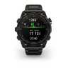 Умные часы Garmin Descent MK3i - 51 мм карбоново-серые DLC титановые с DLC титановым ремешком