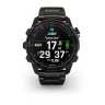 Умные часы Garmin Descent MK3i - 51 мм карбоново-серые DLC титановые с DLC титановым ремешком