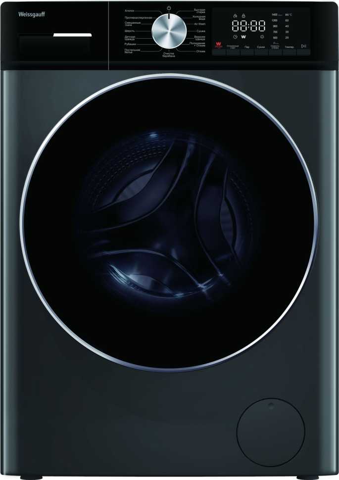Стиральная машина с сушкой Weissgauff WMD 4148 D Grey