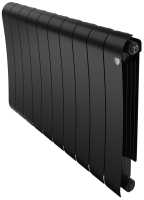 Водяной радиатор отопления Royal Thermo Infinity 500 Noir Sable, 10 секций