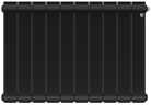 Водяной радиатор отопления Royal Thermo Infinity 500 Noir Sable, 10 секций