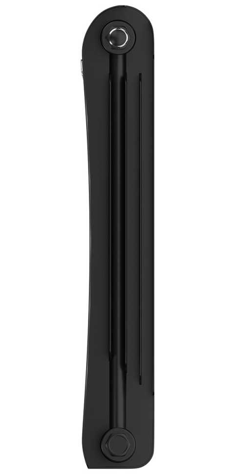Водяной радиатор отопления Royal Thermo Infinity 500 Noir Sable, 10 секций