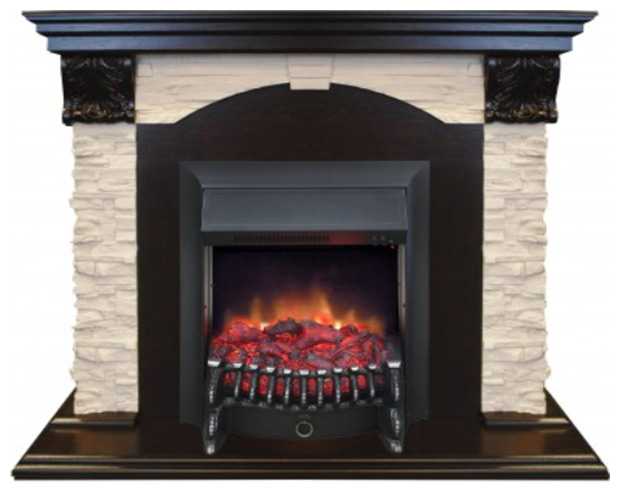Камин Realflame DUBLIN LUX STD/EUG DN и Fobus BL