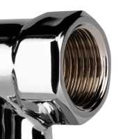Набор термостатический для радиатора прямой ROYAL THERMO Design 1/2&quot; Click (Хром)