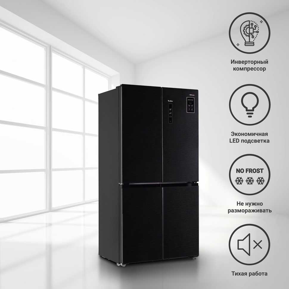 Многокамерный холодильник Tesler RCD-545I GRAPHITE