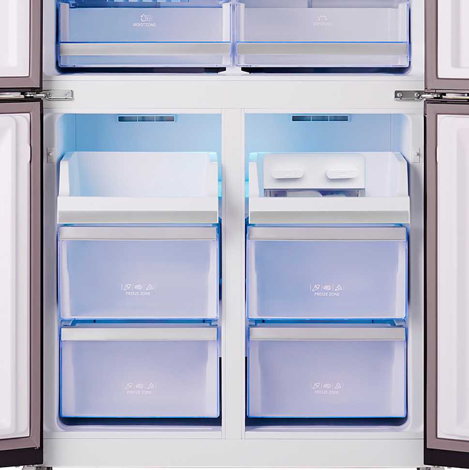 Многокамерный холодильник Tesler RCD-545I GRAPHITE