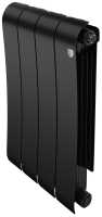 Водяной радиатор отопления Royal Thermo Infinity 500 Noir Sable, 4 секции