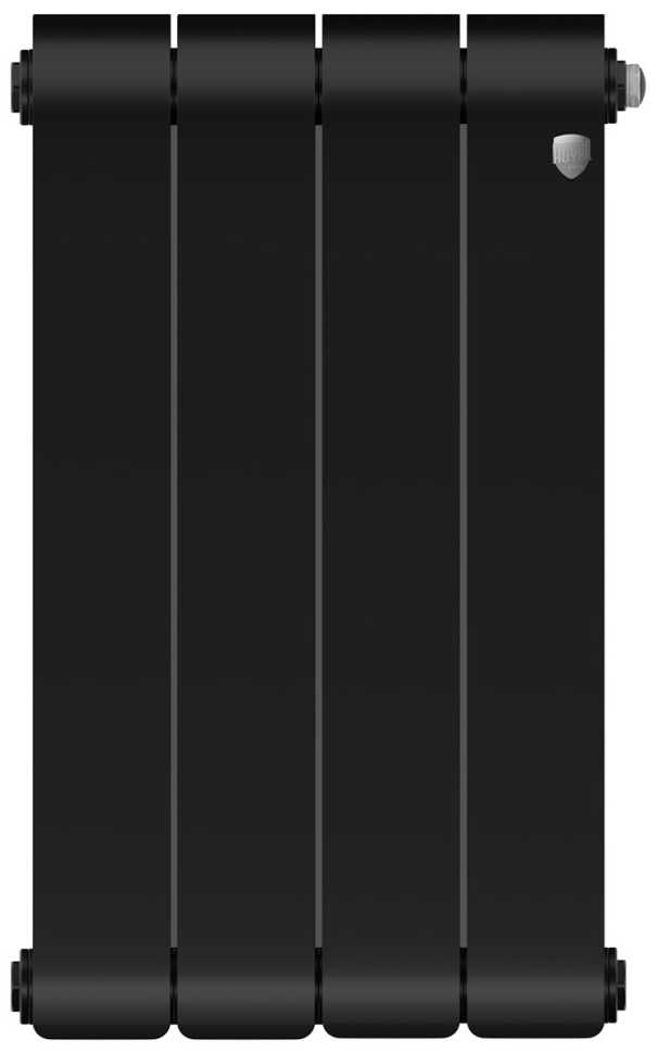 Водяной радиатор отопления Royal Thermo Infinity 500 Noir Sable, 4 секции