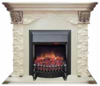 Камин Realflame DUBLIN LUX STD/EUG WT и Fobus BL