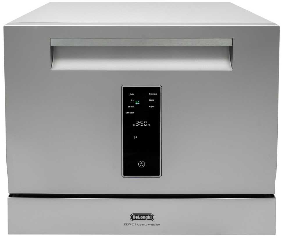 Компактная посудомоечная машина De’Longhi DDW 07T Argento mettalico