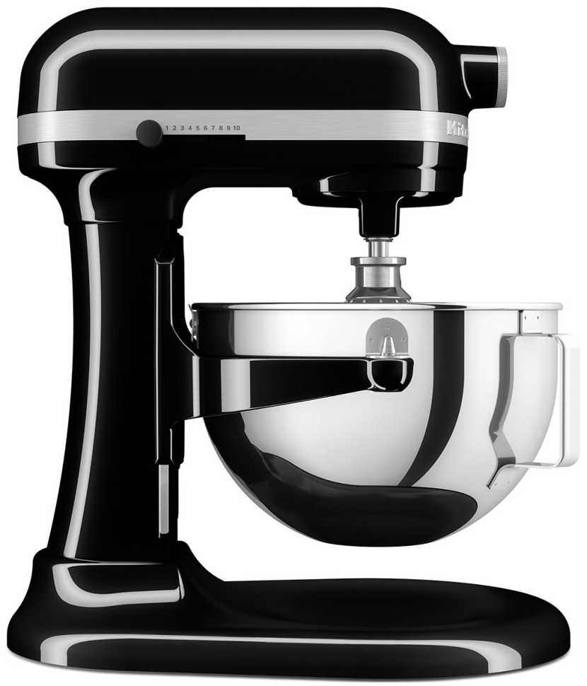 Миксер KitchenAid Heavy Duty 5KSM55SXXEOB (подъемная чаша, 5.2л., черный)