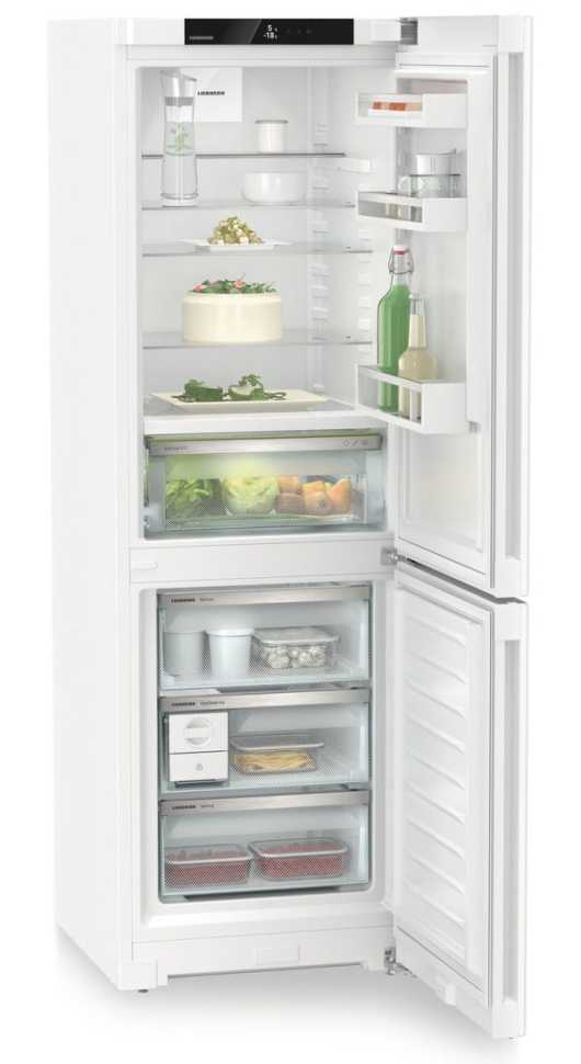 Двухкамерный холодильник Liebherr CBNc 5223-22 001 BioFresh NoFrost белый