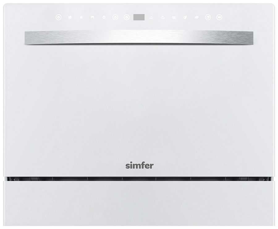 Компактная посудомоечная машина Simfer DCB6501, настольная