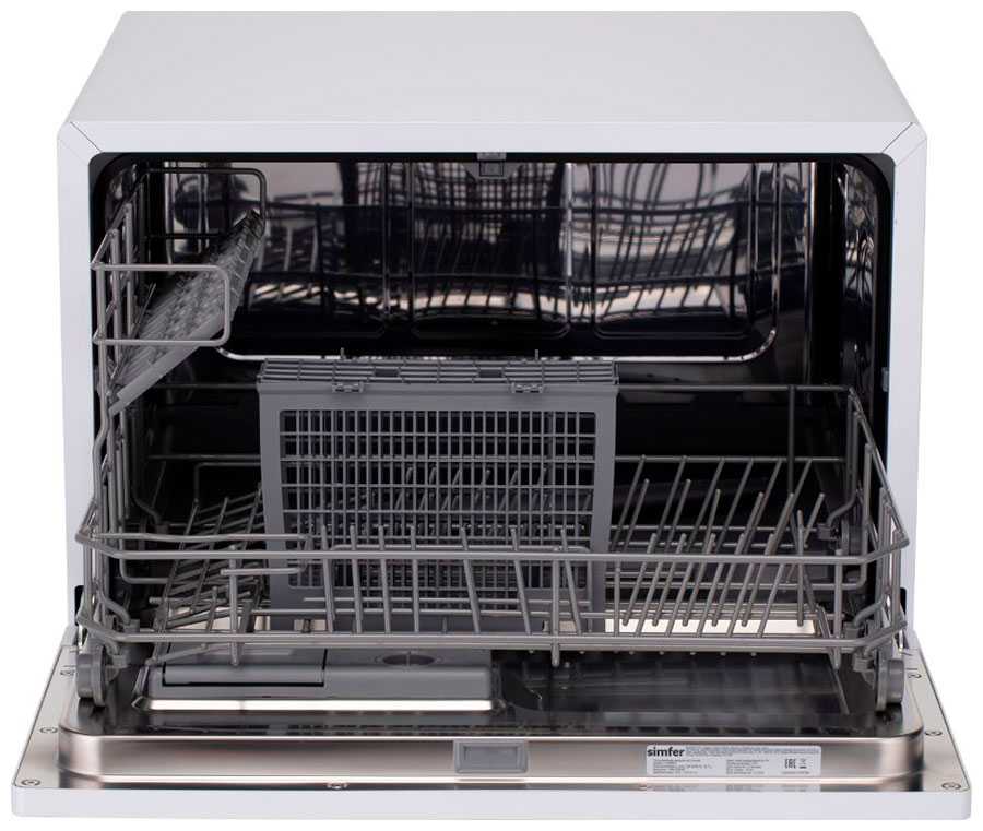 Компактная посудомоечная машина Simfer DCB6501, настольная