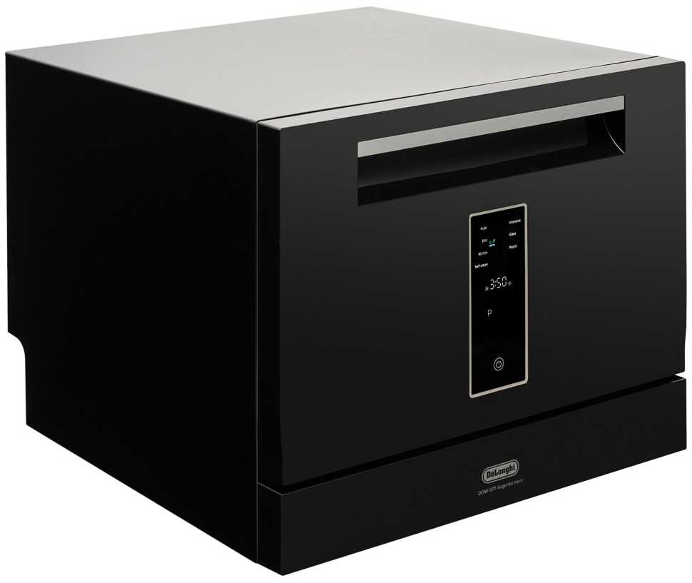 Компактная посудомоечная машина De’Longhi DDW 07T Argento nero