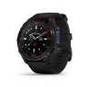 Умные часы Garmin Descent MK3i - 51 мм титан Carbon Grey DLC с черным силиконовым ремешком