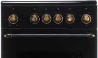 Электроплита De luxe 506004.23эс-121 черная