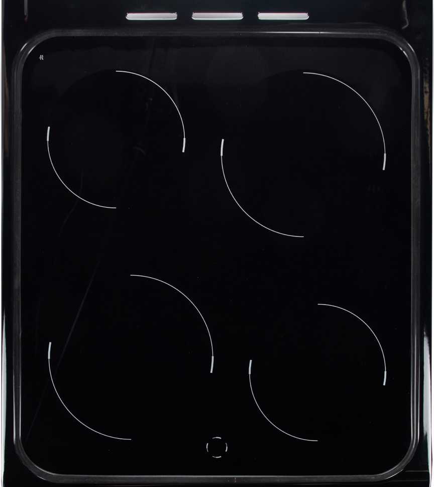 Электроплита De luxe 506004.23эс-121 черная