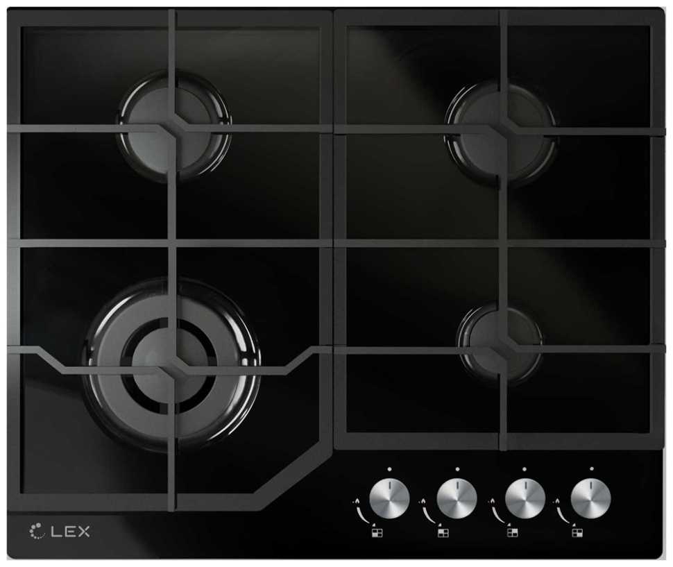 Газовая варочная панель LEX GVG 640-1 BL