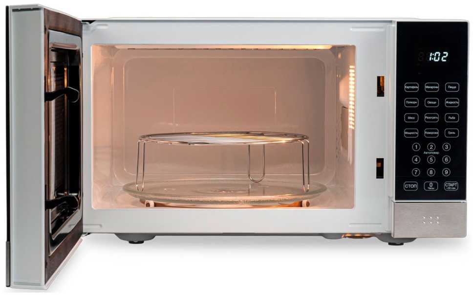 Микроволновая печь - СВЧ Hyundai HYM-D2075 23 л. 800 Вт, белый/черный