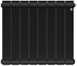 Водяной радиатор отопления Royal Thermo Infinity 500 Noir Sable, 8 секций