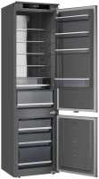 Встраиваемый двухкамерный холодильник Weissgauff WRKI 2000 Total NoFrost Inverter Premium Ecofresh Inox