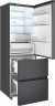 Многокамерный холодильник Weissgauff WFD 450 Total NoFrost Inverter Dark Grey Built-in