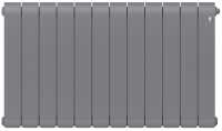 Водяной радиатор отопления Royal Thermo Infinity 500 Silver Satin, 12 секций