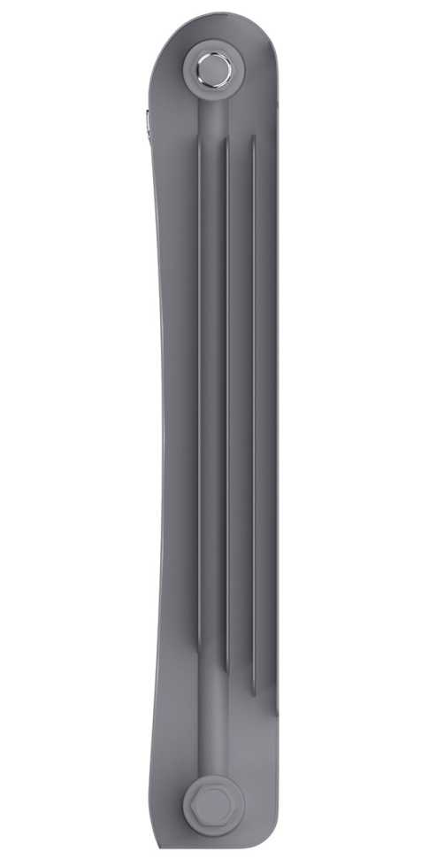 Водяной радиатор отопления Royal Thermo Infinity 500 Silver Satin, 12 секций