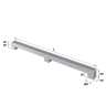 Конвектор напольный Royal Thermo STEP-80/130/2300-1-N-SS-LG-NA