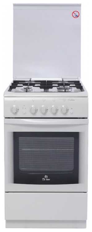 Газовая плита De luxe 506040.04 г (крышка) ЧР