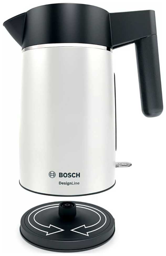 Чайник электрический Bosch TWK5P471, металлик