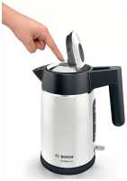 Чайник электрический Bosch TWK5P471, металлик