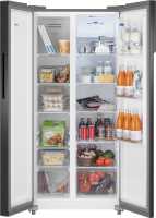 Холодильник Side-by-Side Weissgauff WSBS 500 Inverter NoFrost Bru Steel Glass