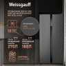 Холодильник Side-by-Side Weissgauff WSBS 500 Inverter NoFrost Bru Steel Glass