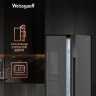 Холодильник Side-by-Side Weissgauff WSBS 500 Inverter NoFrost Bru Steel Glass