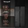Холодильник Side-by-Side Weissgauff WSBS 500 Inverter NoFrost Bru Steel Glass