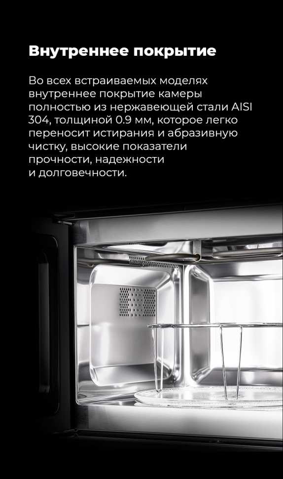 Встраиваемая микроволновая печь СВЧ Maunfeld MBMO.20.2PGW