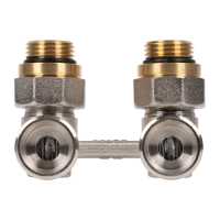 Узел нижнего подключения Royal Thermo угловой ½&quot;х3/4&quot;EK
