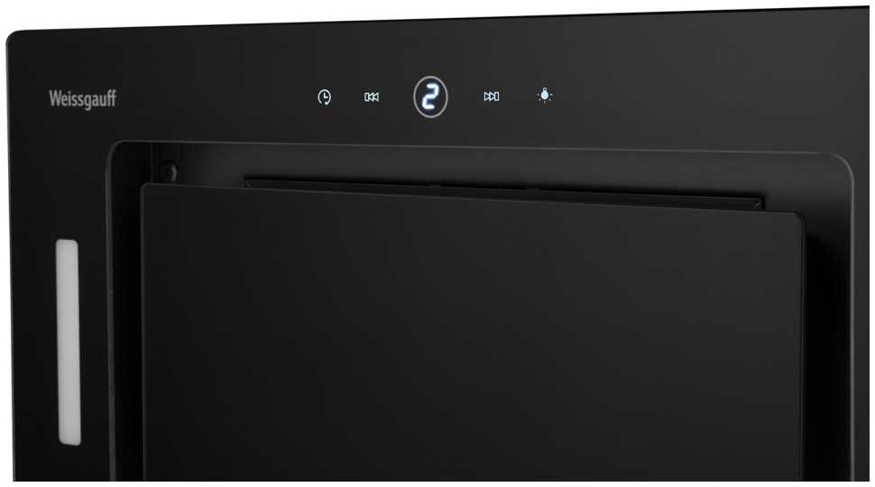 Вытяжка Weissgauff Aura 1350 BL Premium Touch Inverter WI-FI