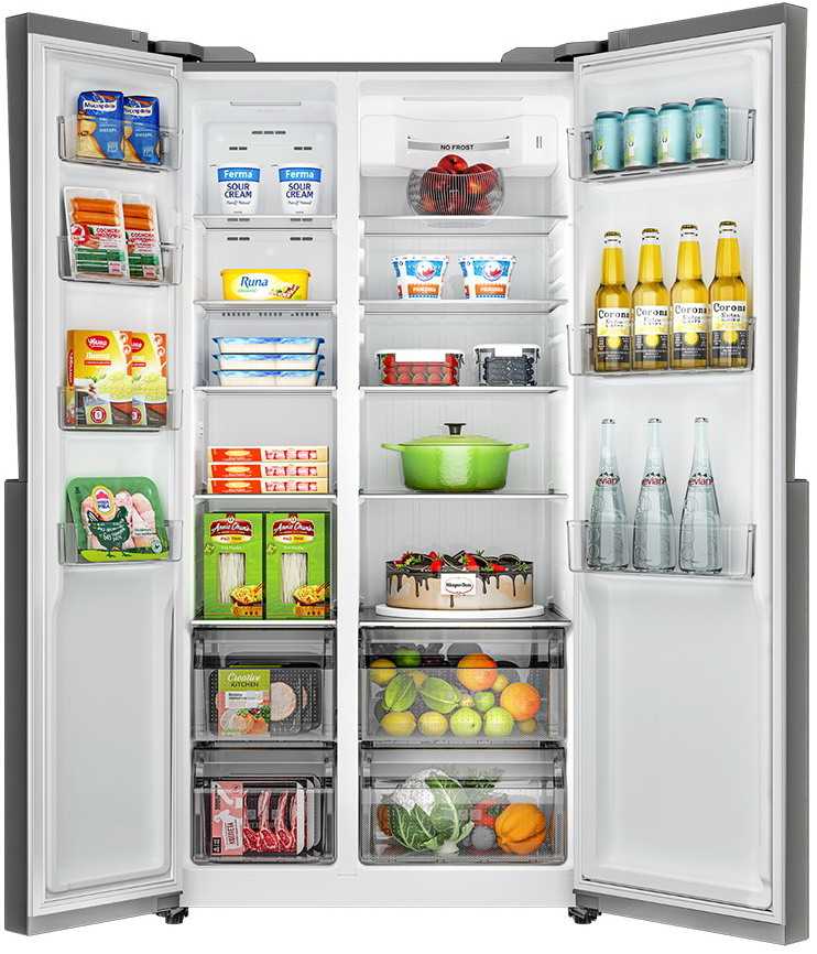 Холодильник Side-by-Side Haier HRF-523DS6RU SILVER