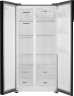 Холодильник Side-by-Side Weissgauff WSBS 600 NoFrost Inverter Bru Steel Glass