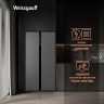 Холодильник Side-by-Side Weissgauff WSBS 600 NoFrost Inverter Bru Steel Glass