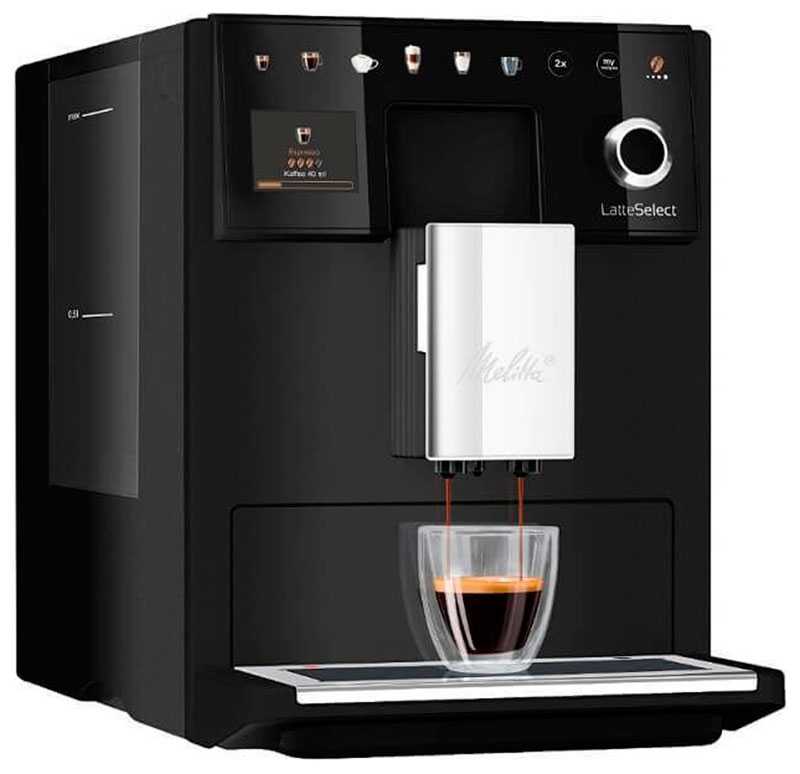 Кофемашина автоматическая Melitta Latte select (F 630-212) Black