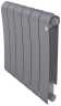 Водяной радиатор отопления Royal Thermo Infinity 500 Silver Satin, 6 секций