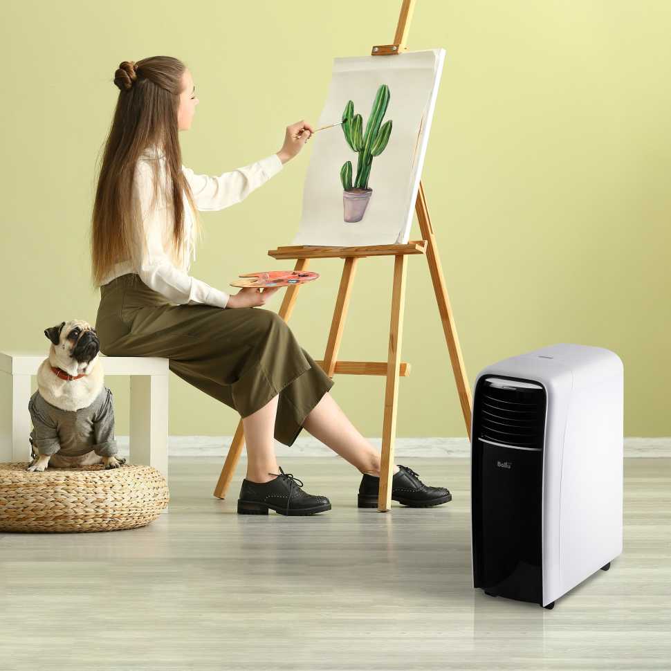 Кондиционер мобильный Ballu Smart Design BPAC-12 CD